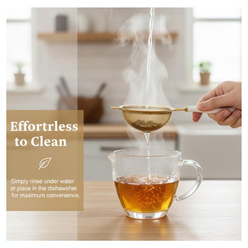 Stainless Steel Tea Strainer D - Herbal Tea ulasan dan harga