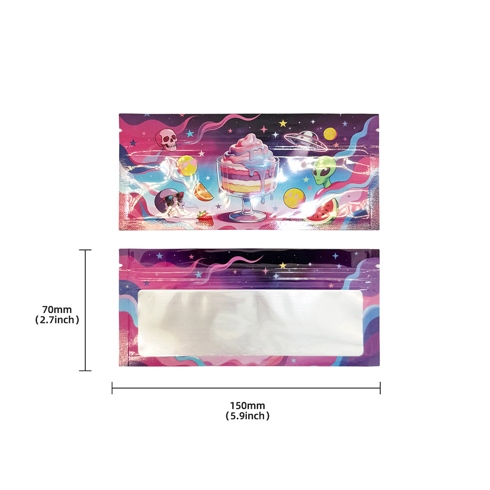 1g Alien Graffiti Mylar Bags W - Dried Herbs ulasan dan harga