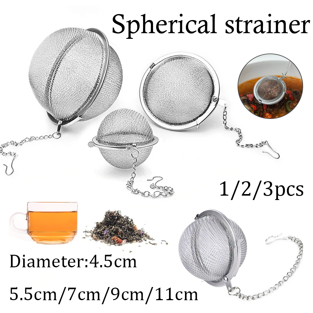 1-5pcs Tea Infuser Stainlesss  - Herbal Tea ulasan dan harga
