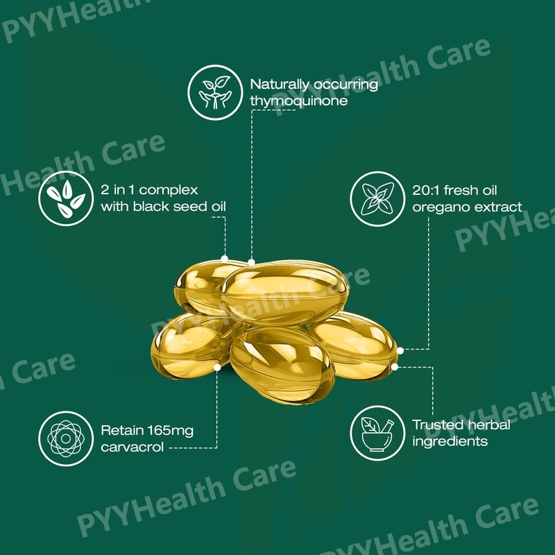 Oregano Oil with Black Seed Oi - Herbal Supplement ulasan dan harga