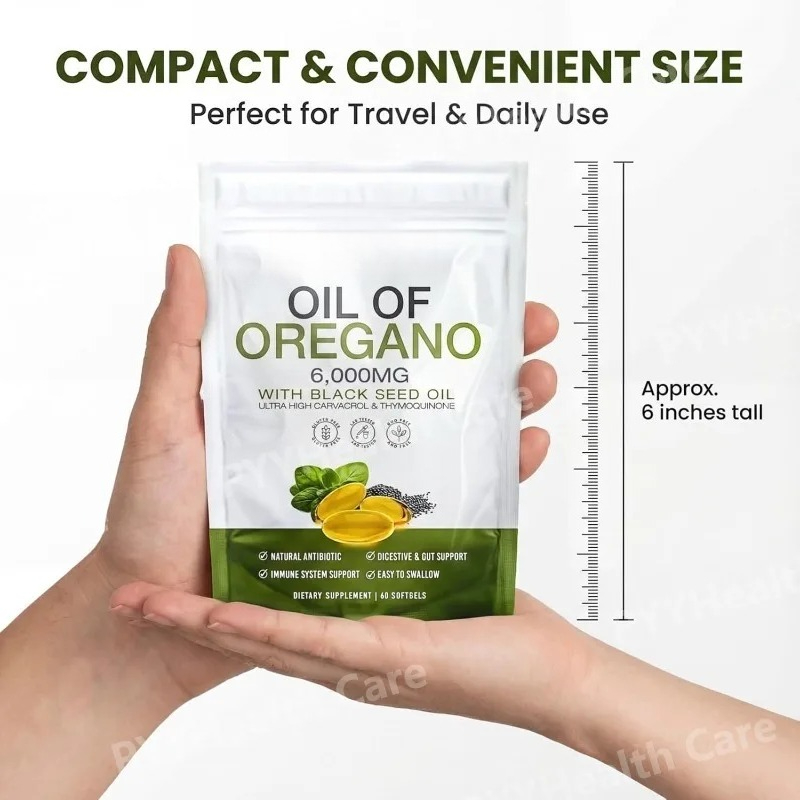 Oregano Oil with Black Seed Oi - Herbal Supplement ulasan dan harga