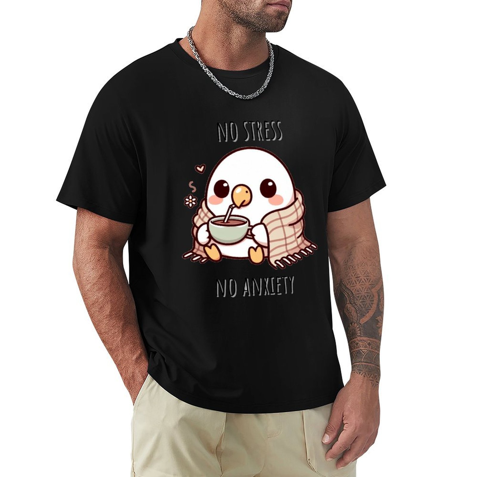Chamomile Tea Parakeet T-Shirt - Chamomile Tea ulasan dan harga