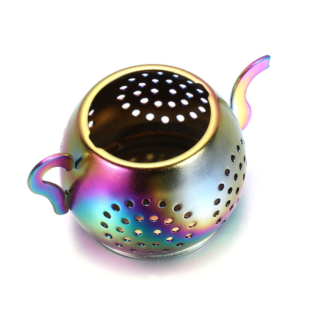 Teapot Shape Tea Strainer Stai - Herbal Tea ulasan dan harga