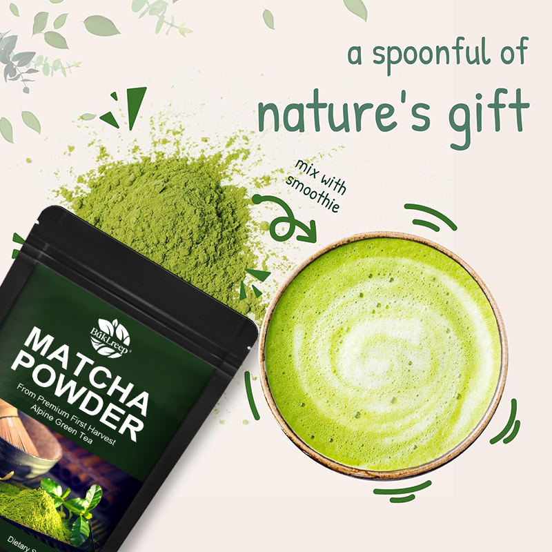 Matcha Powder, Natural Energy  - Herbal Tea ulasan dan harga