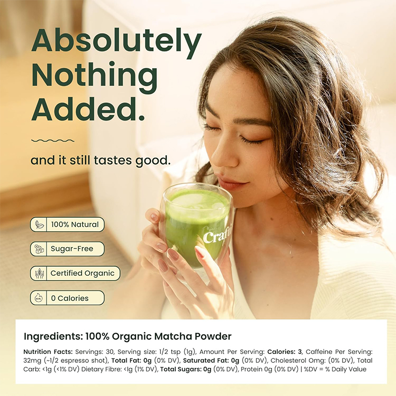 Matcha Powder, Natural Energy  - Herbal Tea ulasan dan harga