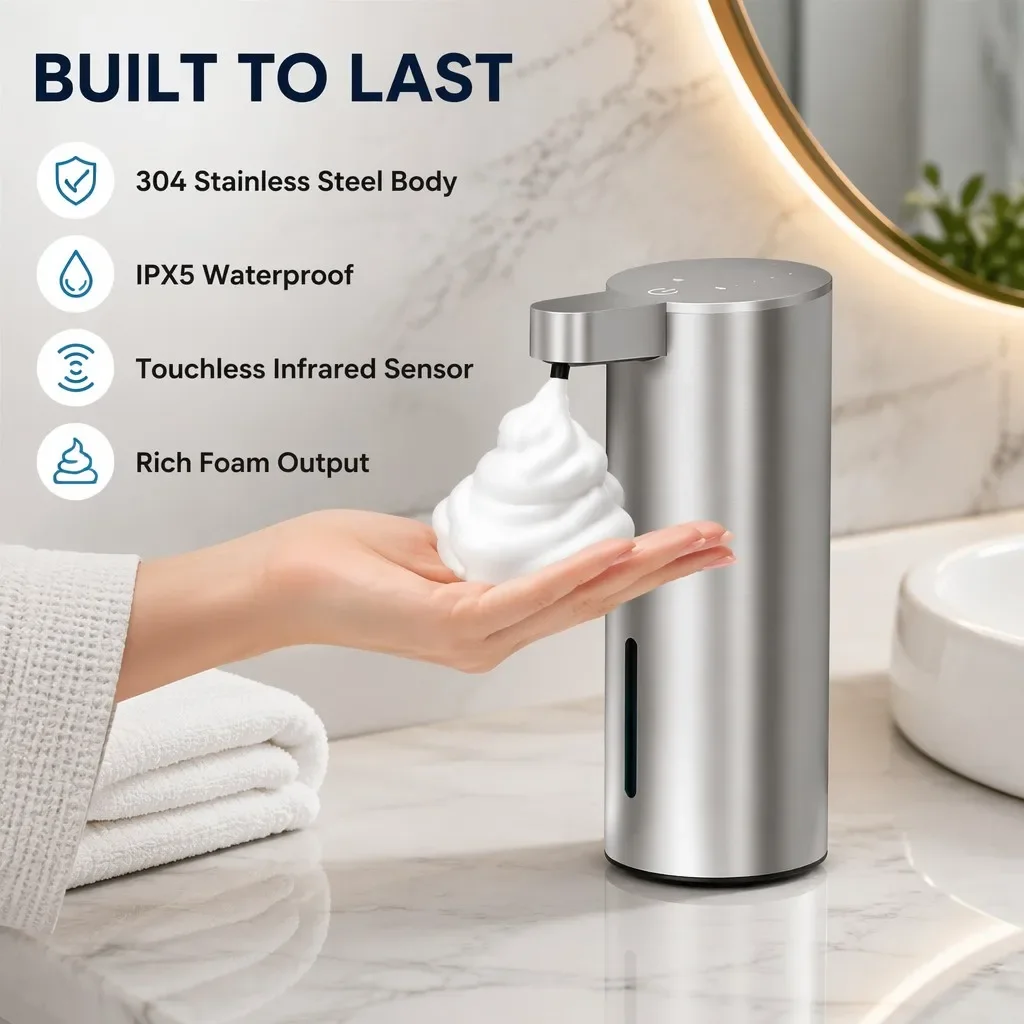 Automatic Foam Soap Dispenser  - Herbal Tincture ulasan dan harga