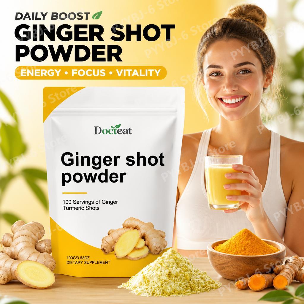 Docteat Ginger Shot Powder Vit - Ginger Tea ulasan dan harga