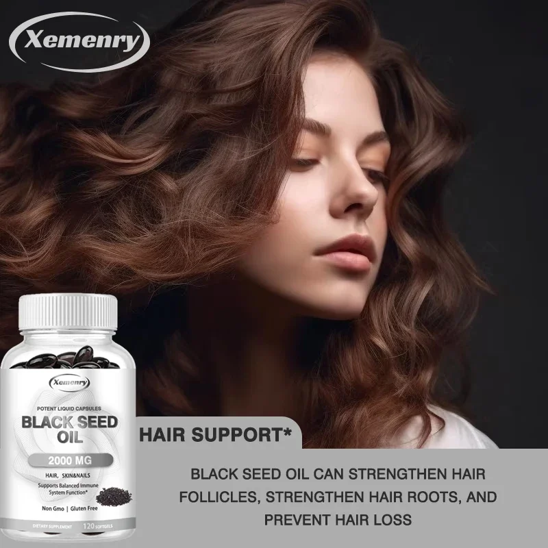 Vegan Black Seed Oil Capsules  - Herbal Supplement ulasan dan harga