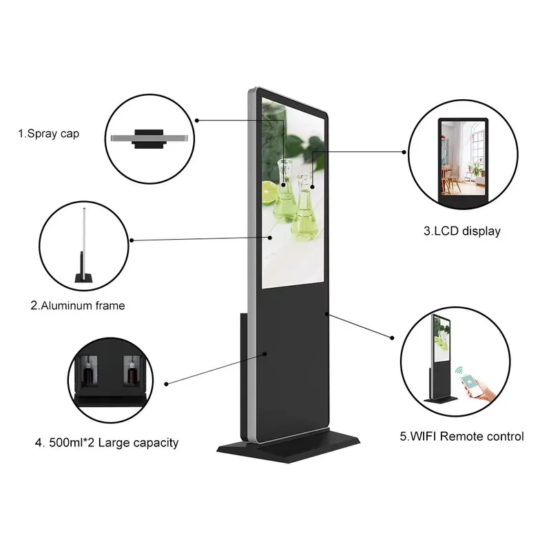 New Commercial Modern LCD Adve - Essential Oils ulasan dan harga