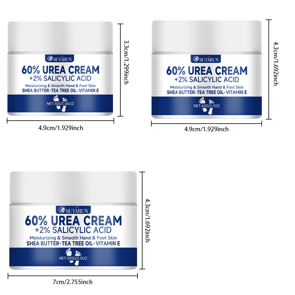 SUYARUN 60% Urea Foot Cream fo - Herbal Tincture ulasan dan harga